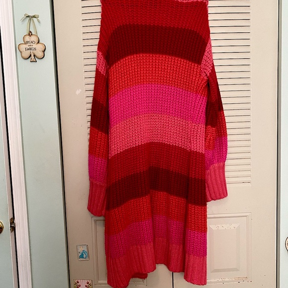 Women’s Striped Anthropologie Duster - Picture 2 of 4